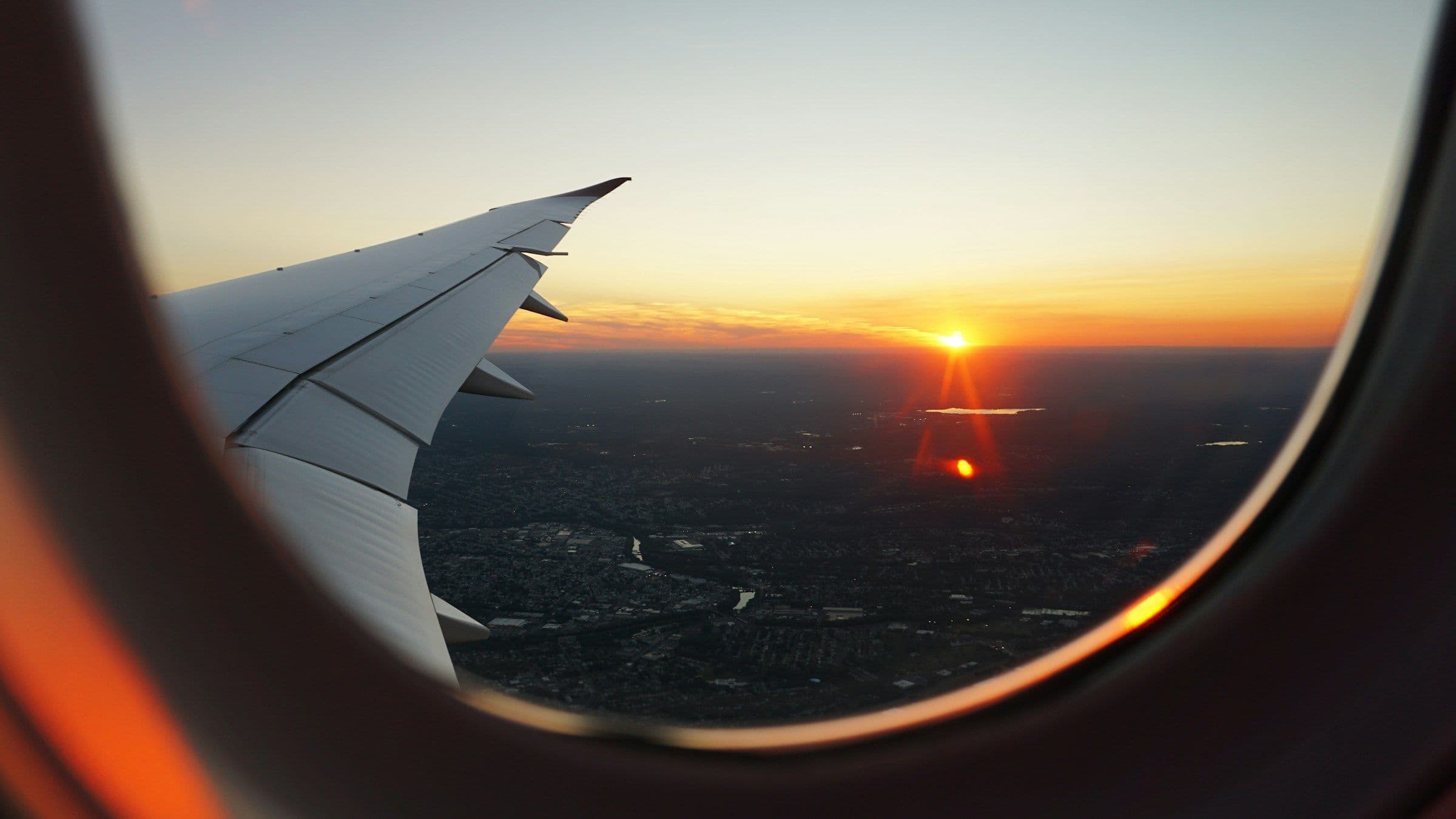 Aircraft in flight